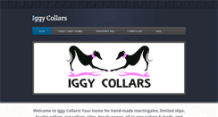 Desktop Screenshot of iggycollars.com